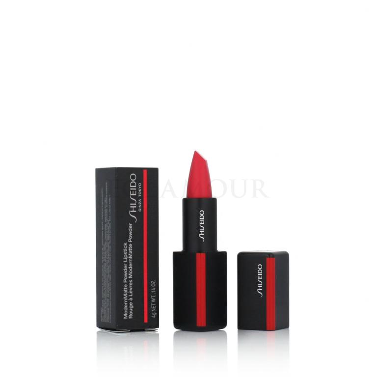 Shiseido ModernMatte Powder Lipstick Pomadka dla kobiet 4 g Odcień 513 Shock Wave