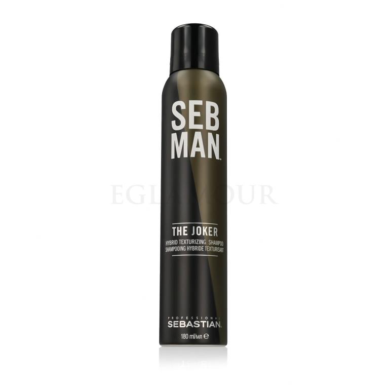 Sebastian Professional Seb Man The Joker Hybrid Texturizing Shampoo Suchy szampon dla mężczyzn 180 ml