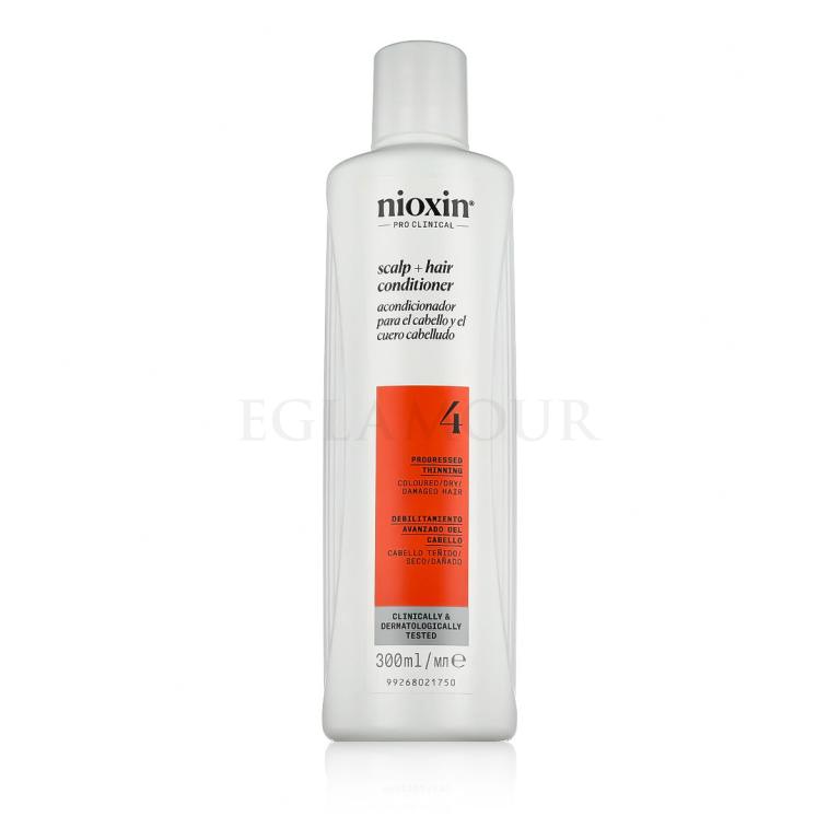 Nioxin System 4 Scalp + Hair Conditioner Odżywka dla kobiet 300 ml