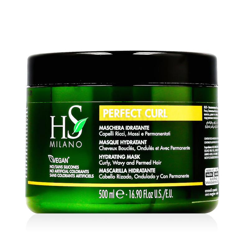 HS MILANO Perfect Curl Hydrating Mask Maska do włosów 500 ml