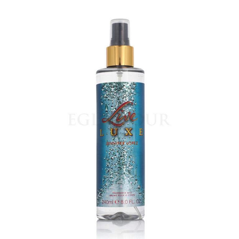 Jennifer Lopez Live Luxe Spray do ciała dla kobiet 240 ml