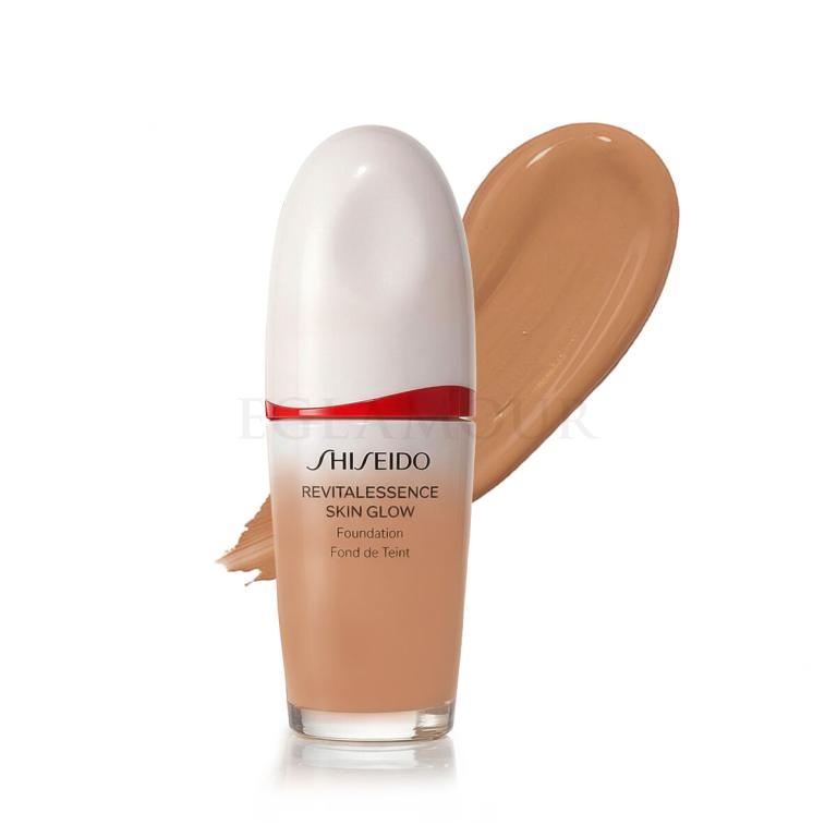 Shiseido Revitalessence Skin Glow Foundation SPF30 Podkład dla kobiet 30 ml Odcień 410 Sunstone