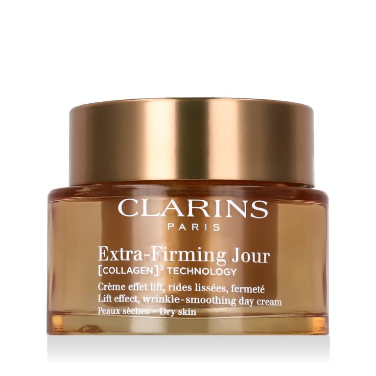 Clarins Extra-Firming Jour Lift Effect, Wrinkle Smoothing Day Cream Krem do twarzy na dzień dla kobiet Do napełnienia 50 ml