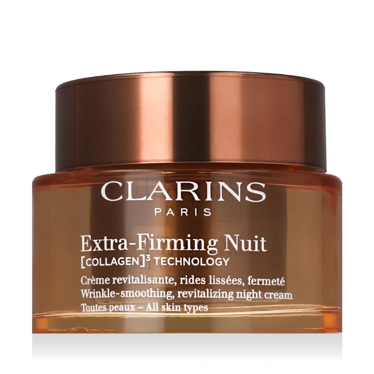 Clarins Extra-Firming Nuit Wrinkle Smoothing Revitalizing Night Cream Krem na noc dla kobiet Do napełnienia 50 ml