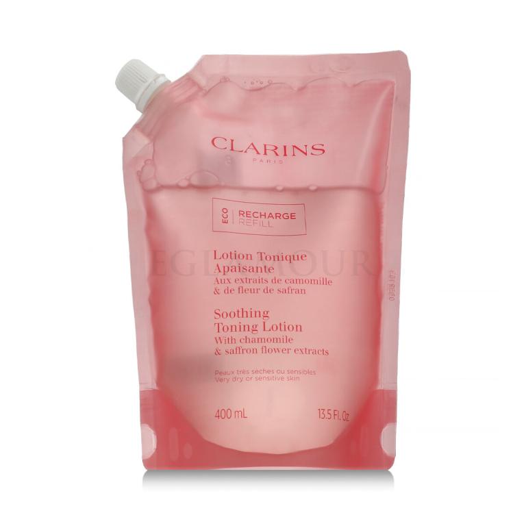 Clarins Soothing Toning Lotion Wody i spreje do twarzy dla kobiet Napełnienie 400 ml