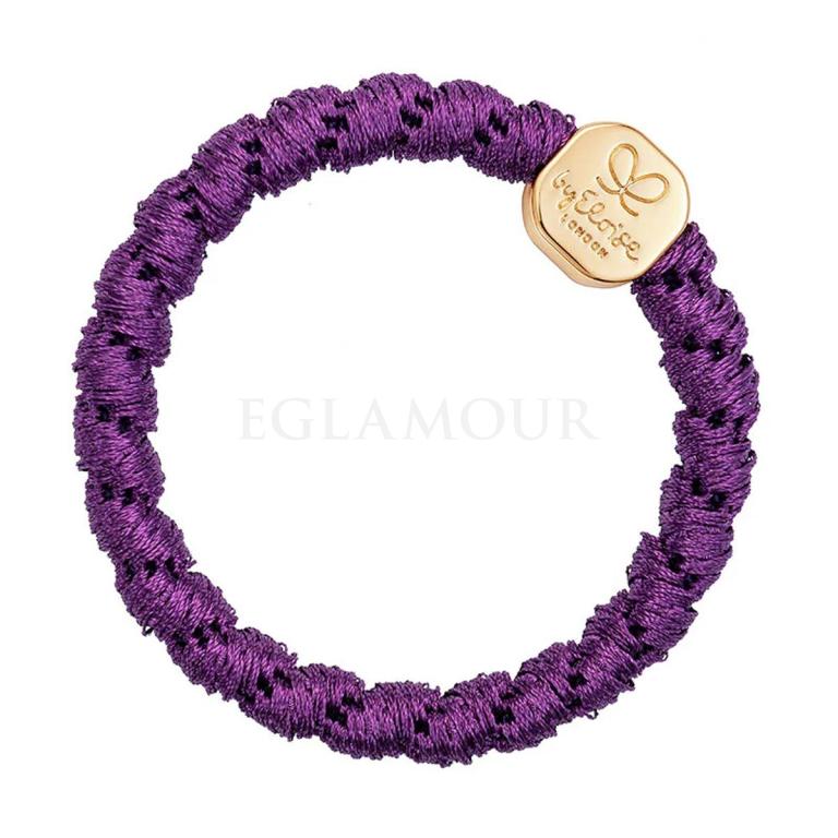 By Eloise London Gold Nugget Gumka do włosów dla kobiet 1 szt Odcień Purple
