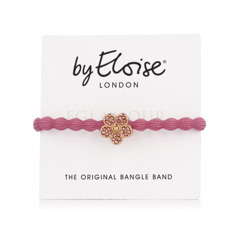 By Eloise London Bling Charms Daisy Flower Gumka do włosów dla kobiet 1 szt Odcień Rose Pink