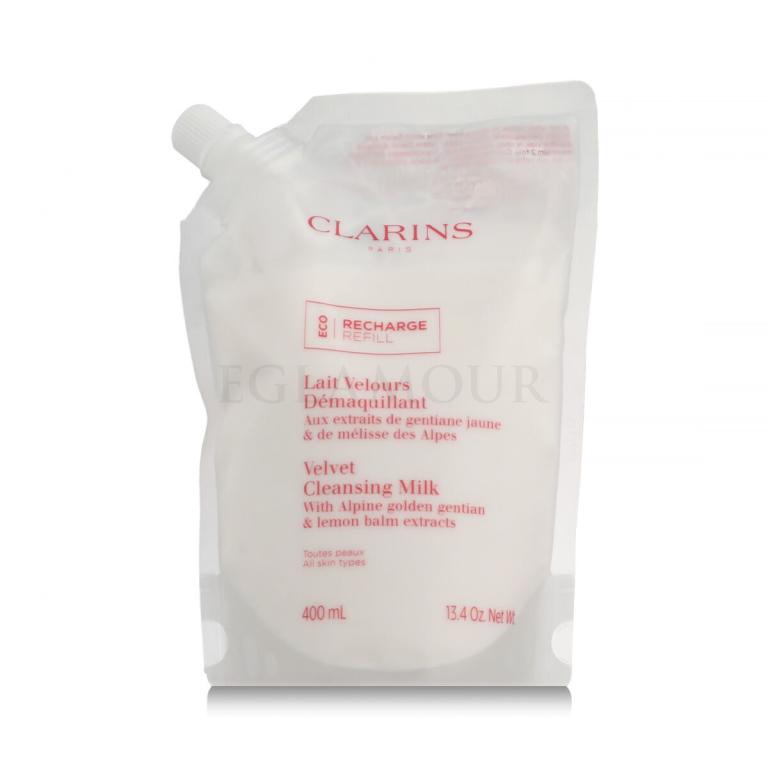 Clarins Velvet Cleansing Milk Mleczko do demakijażu dla kobiet Napełnienie 400 ml