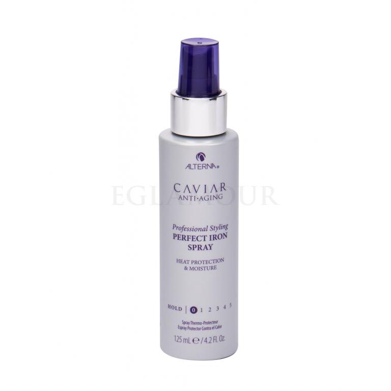 Alterna Caviar Anti-Aging Perfect Iron Spray Stylizacja włosów na gorąco dla kobiet 125 ml