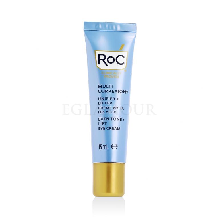RoC Multi Correxion Even Tone + Lift Eye Cream Krem pod oczy dla kobiet 15 ml