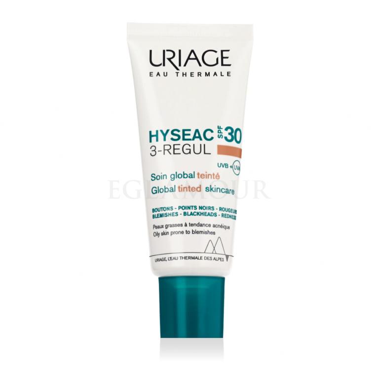 Uriage Hyséac 3-Regul Global Tinted Skincare SPF30 Krem do twarzy na dzień 40 ml
