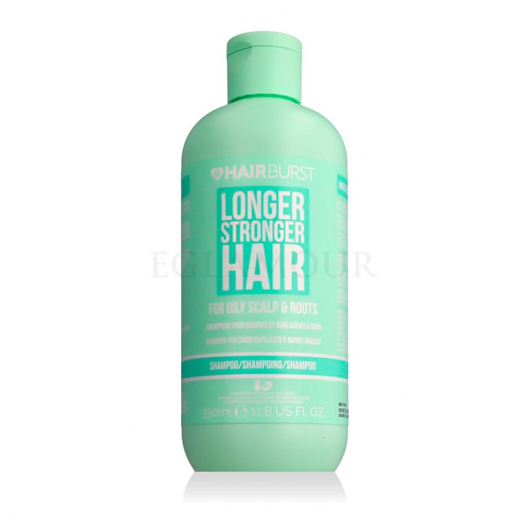 HairBurst Longer Stronger Hair Shampoo For Oily Scalp &amp; Roots Szampon do włosów 350 ml