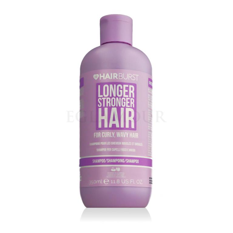 HairBurst Longer Stronger Hair Shampoo For Curly, Wavy Hair Szampon do włosów 350 ml