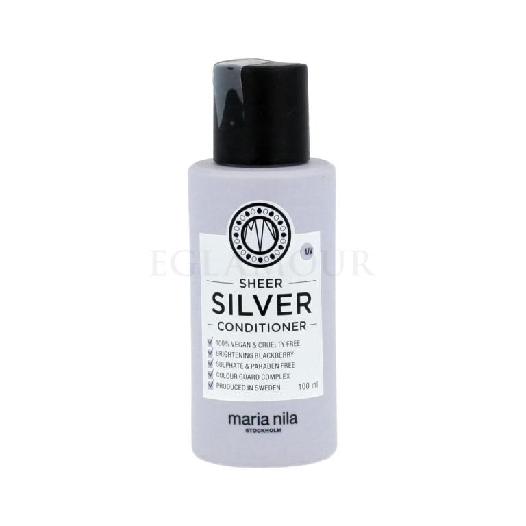 Maria Nila Sheer Silver Conditioner Odżywka dla kobiet 100 ml