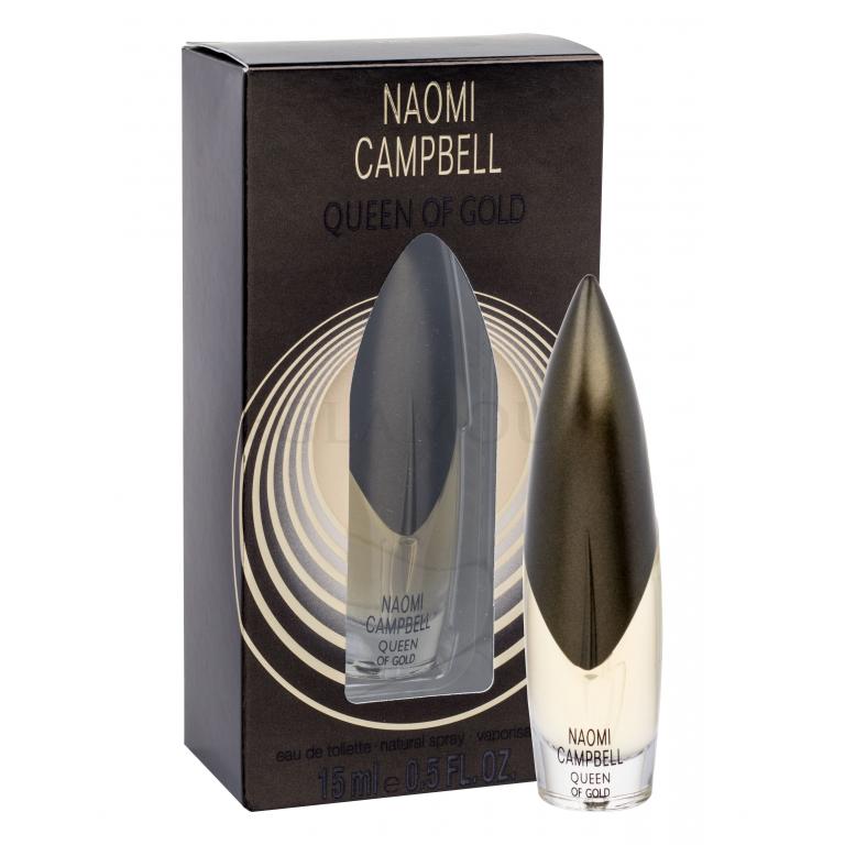 Naomi Campbell Queen Of Gold Woda toaletowa dla kobiet 15 ml