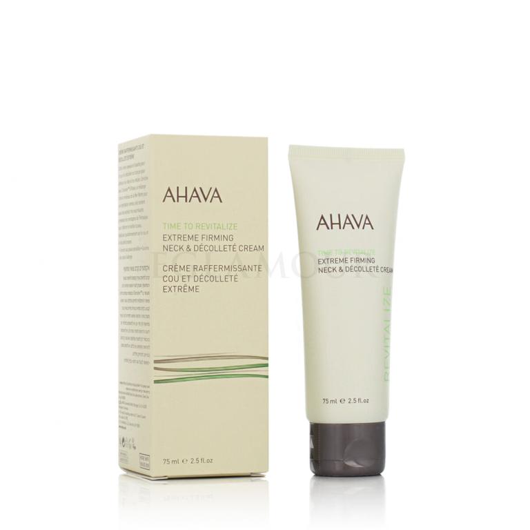 AHAVA Time To Revitalize Extreme Firming Neck &amp; Décolleté Cream Krem do dekoltu dla kobiet 75 ml