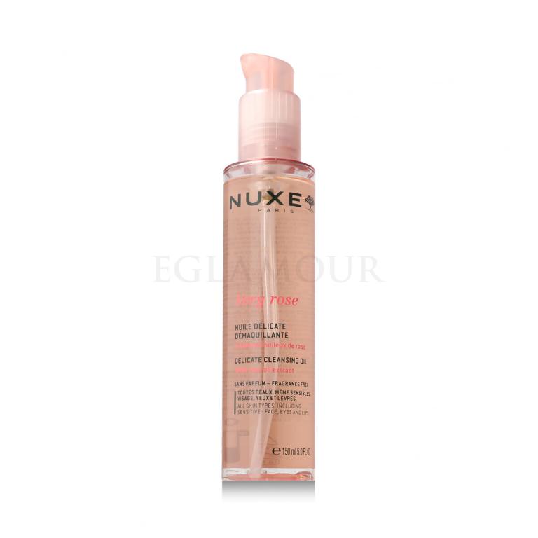 NUXE Very Rose Delicate Cleansing Oil Olejek oczyszczający dla kobiet 150 ml