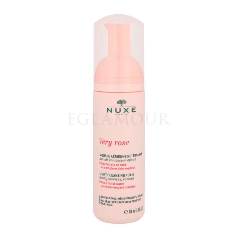 NUXE Very Rose Light Pianka oczyszczająca dla kobiet 150 ml