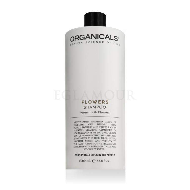 Organicals Flowers Shampoo Szampon do włosów dla kobiet 1000 ml