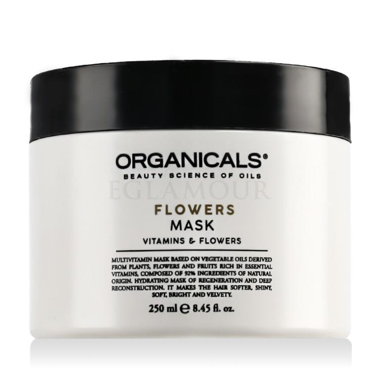 Organicals Flowers Mask Maska do włosów dla kobiet 250 ml