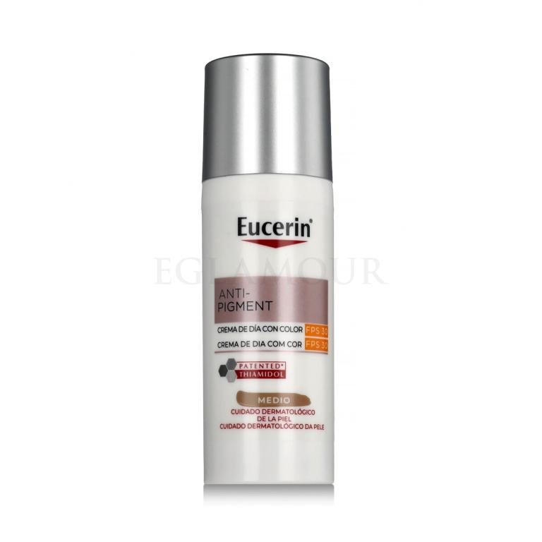 Eucerin Anti-Pigment Tinted Day Cream SPF30 Krem do twarzy na dzień dla kobiet 50 ml Odcień Medium