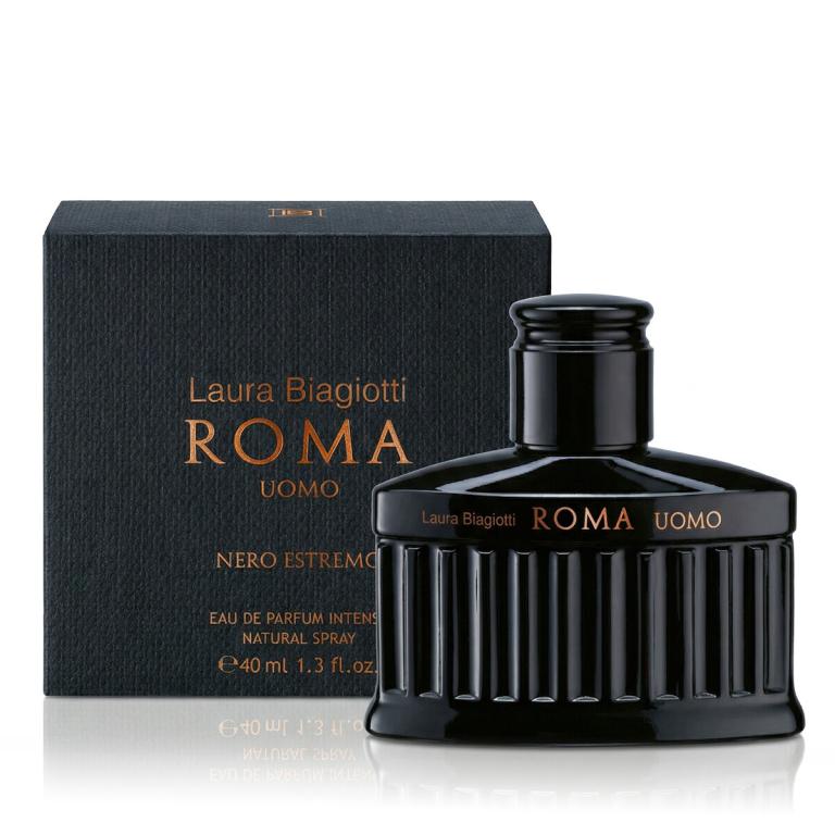 Laura Biagiotti Roma Uomo Nero Estremo Woda perfumowana dla mężczyzn 40 ml