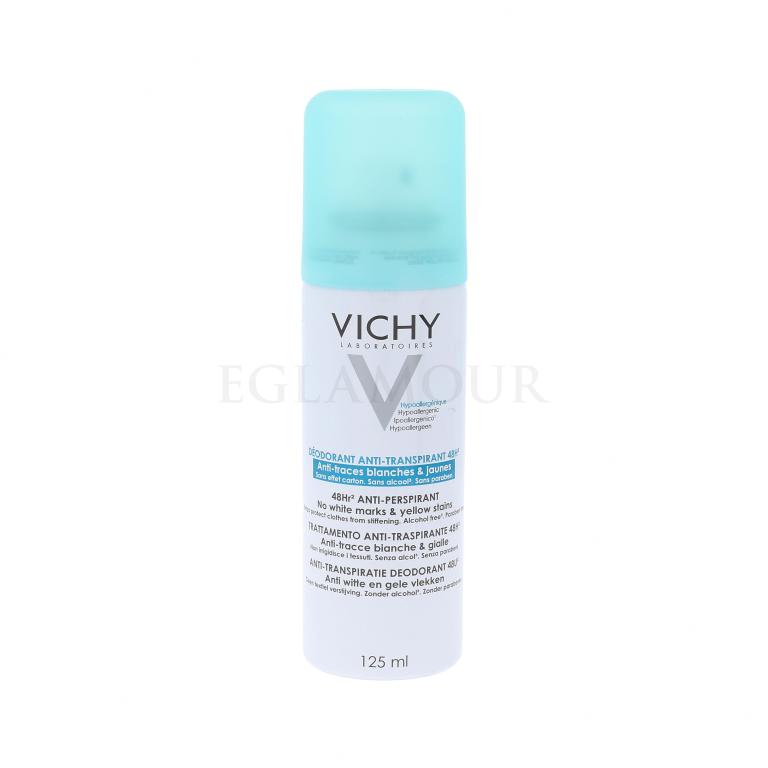 Vichy Deodorant No White Marks &amp; Yellow Stains 48h Antyperspirant 125 ml