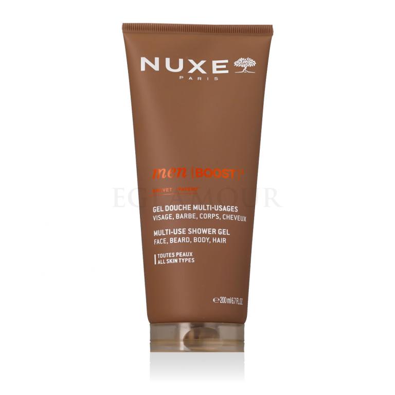 NUXE Men [BOOST]³ Multi-Use Shower Gel Żel pod prysznic dla mężczyzn 200 ml