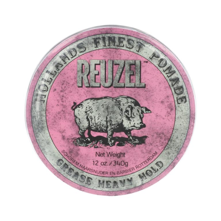 Reuzel Hollands Finest Pomade Grease Heavy Hold Wosk do włosów dla mężczyzn 340 g