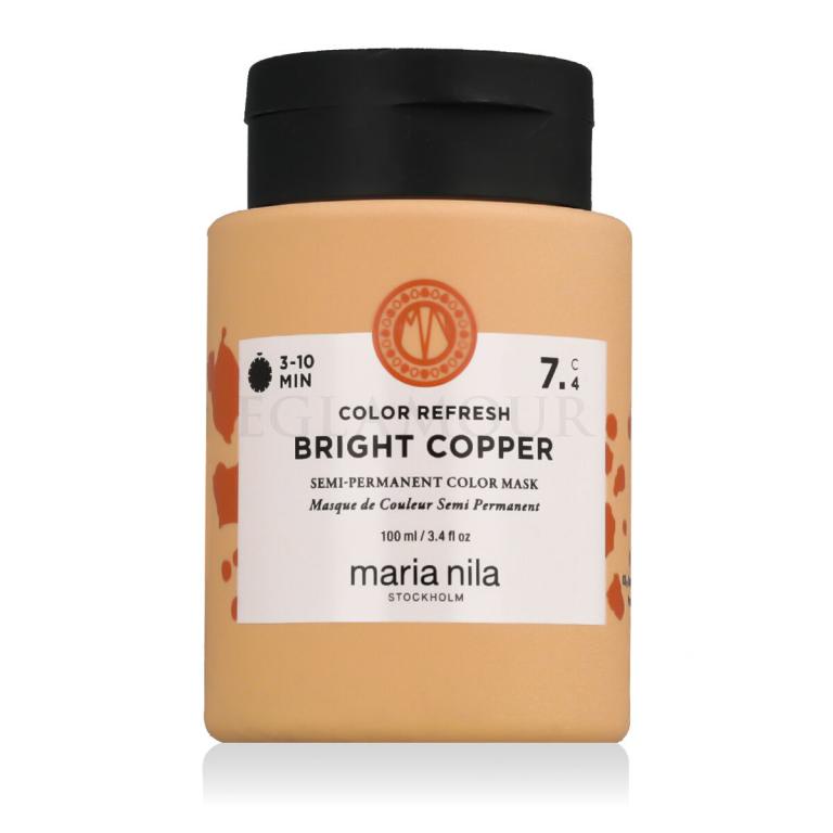 Maria Nila Colour Refresh Farba do włosów dla kobiet 100 ml Odcień 7.40 Bright Copper