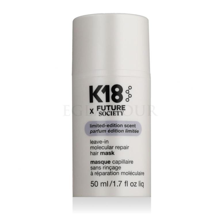 K18 x Future Society Leave-In Molecular Repair Hair Mask Maska do włosów dla kobiet 50 ml
