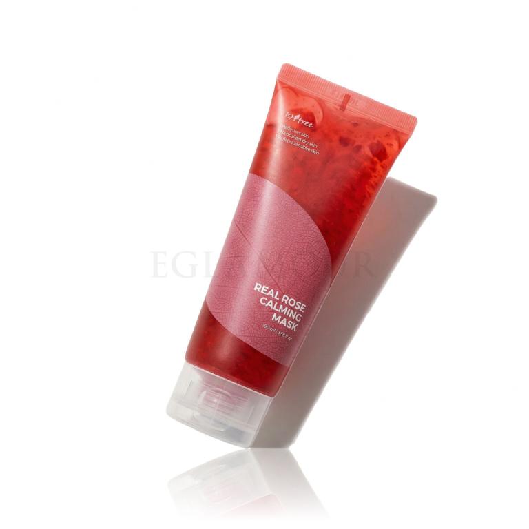 Isntree Real Rose Calming Mask Maseczka do twarzy dla kobiet 100 ml