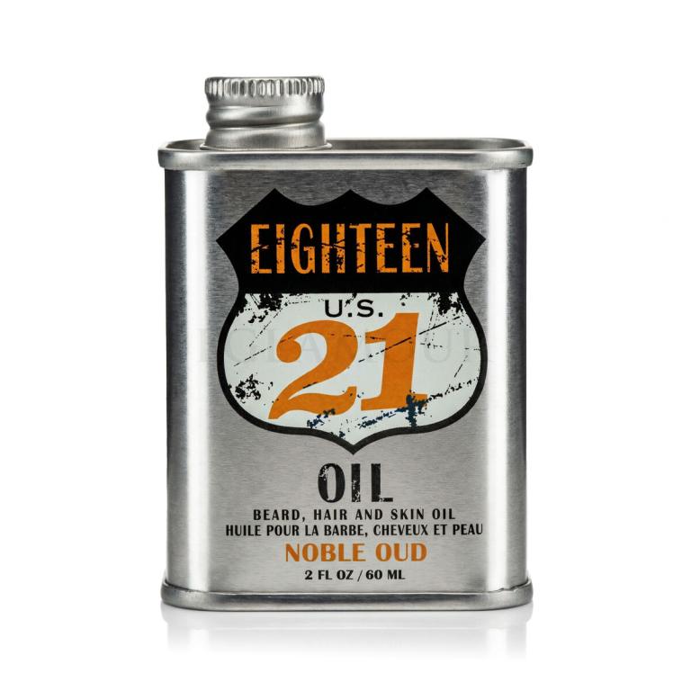 18.21 Man Made Oil Noble Oud Olejek do zarostu dla mężczyzn 60 ml