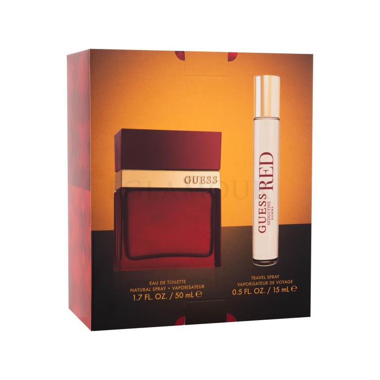 GUESS Seductive Homme Red Zestaw