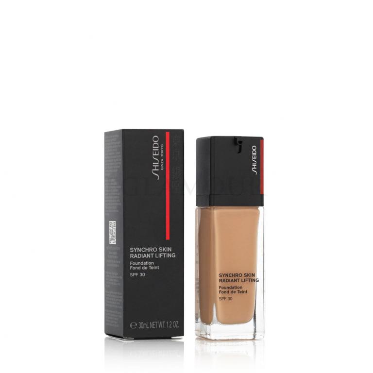 Shiseido Synchro Skin Radiant Lifting SPF30 Podkład dla kobiet 30 ml Odcień 350 Maple