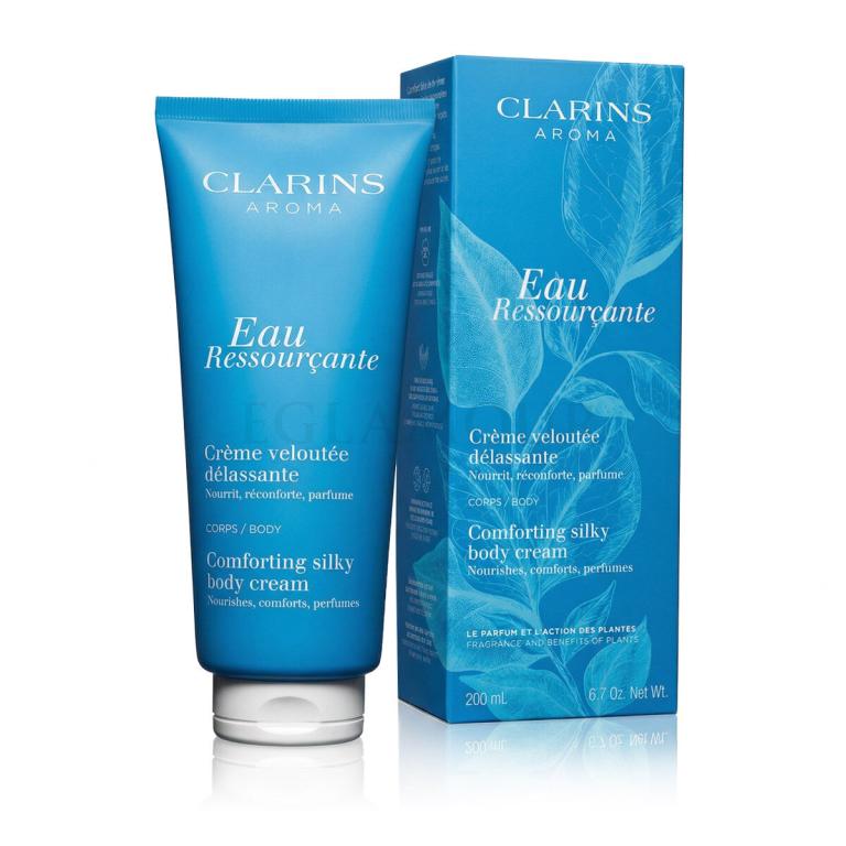 Clarins Aroma Eau Ressourçante Comforting Silky Body Cream Krem do ciała dla kobiet 200 ml