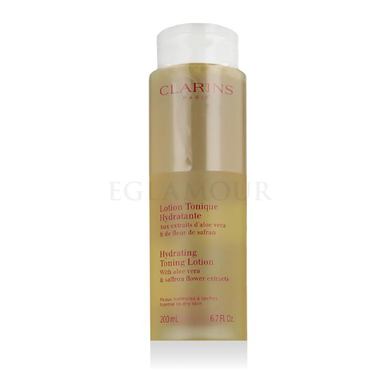 Clarins Hydrating Toning Lotion Wody i spreje do twarzy dla kobiet 200 ml