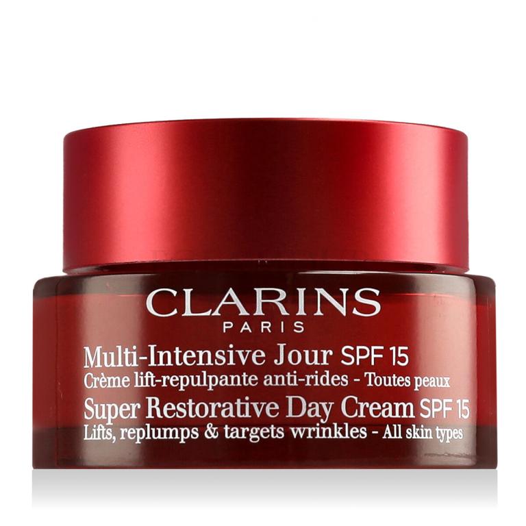 Clarins Super Restorative Day Cream SPF15 Krem do twarzy na dzień dla kobiet 50 ml