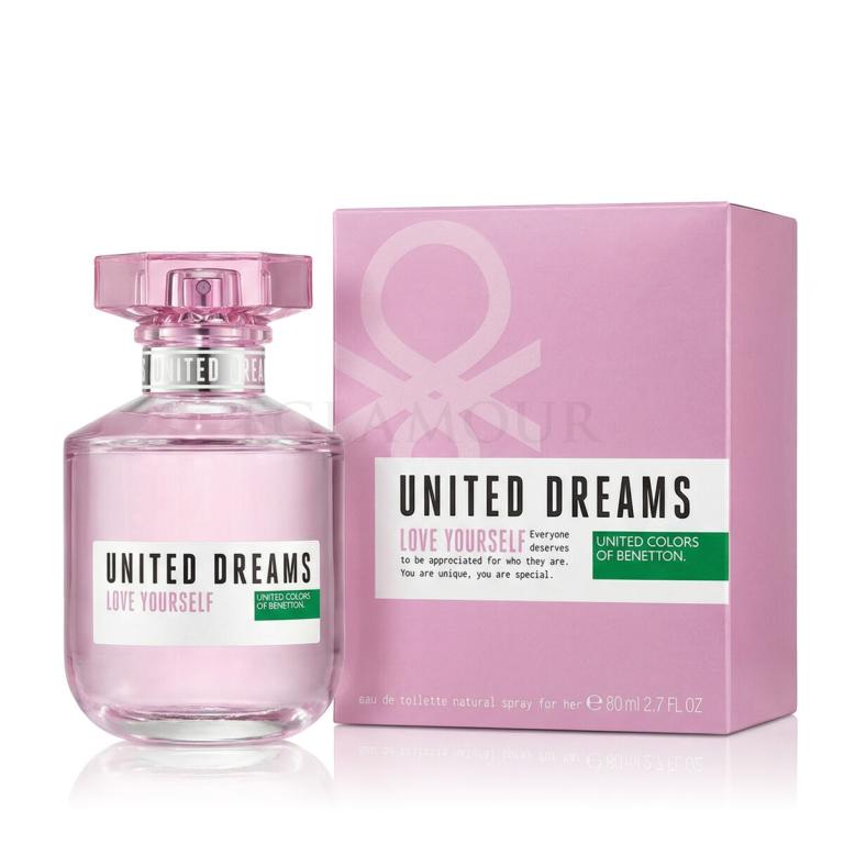 Benetton United Dreams Love Yourself Woda toaletowa dla kobiet 80 ml