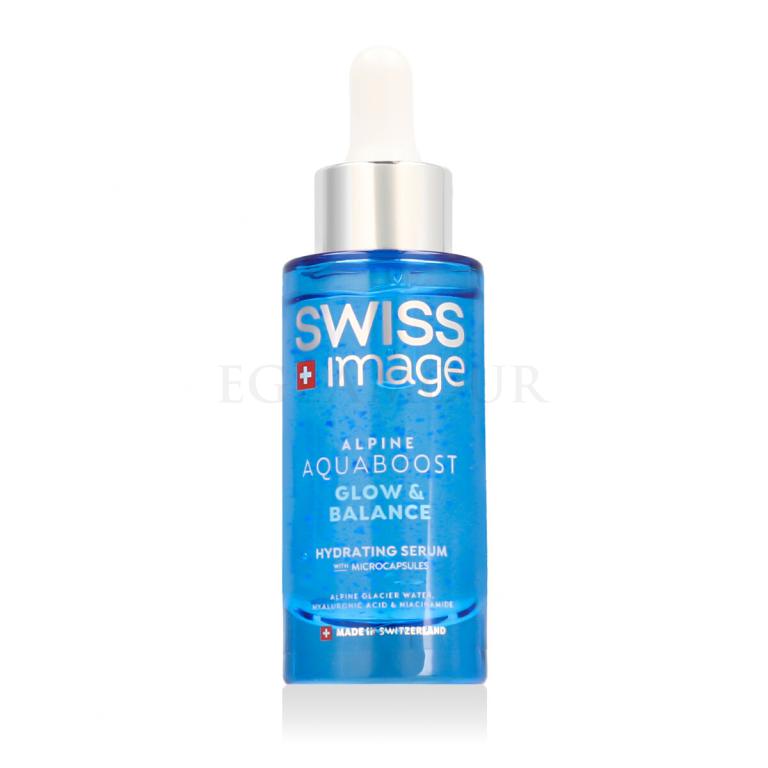 Swiss Image Alpine Aquaboost Glow &amp; Balance Hydrating Serum Serum do twarzy 30 ml