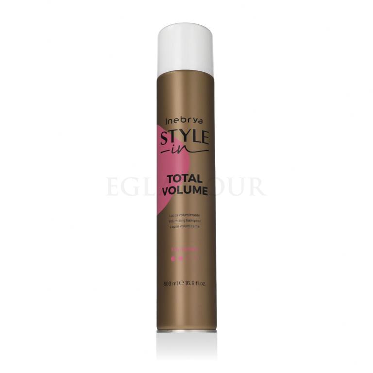 Inebrya Style-In Total Volume Lakier do włosów 500 ml