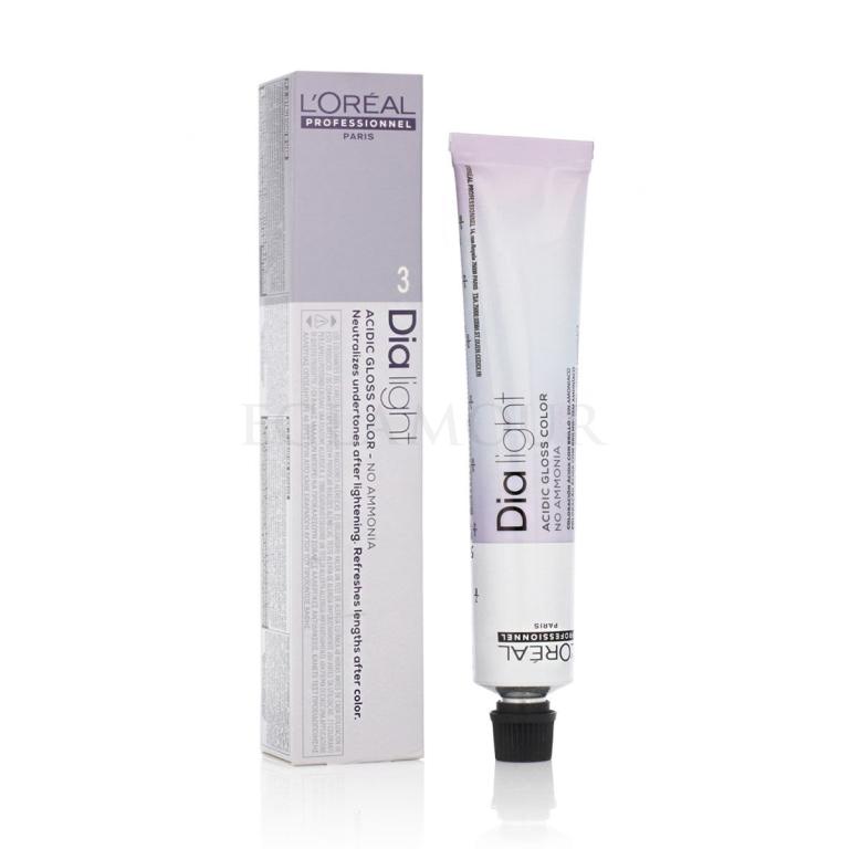 L'Oréal Professionnel DiaLight Acidic Gloss Color Farba do włosów dla kobiet 50 ml Odcień 3 Dark Brown