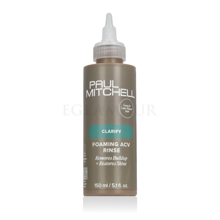 Paul Mitchell Clarify Foaming ACV Rinse Szampon do włosów dla kobiet 150 ml