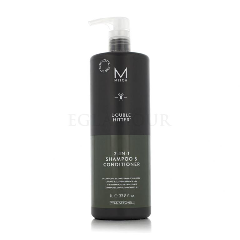 Paul Mitchell Mitch Double Hitter 2-in-1 Shampoo &amp; Conditioner Szampon do włosów dla mężczyzn 1000 ml
