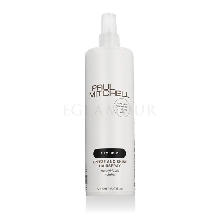 Paul Mitchell Firm Hold Freeze and Shine Hairspray Lakier do włosów 500 ml