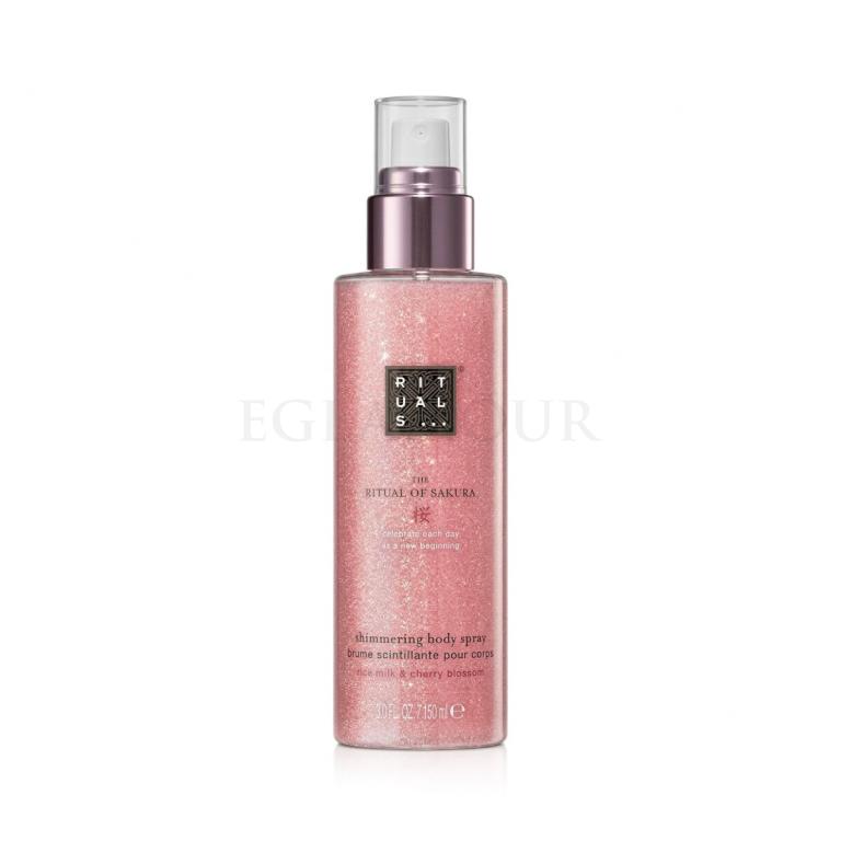 Rituals The Ritual Of Sakura Shimmering Body Spray Spray do ciała dla kobiet 150 ml