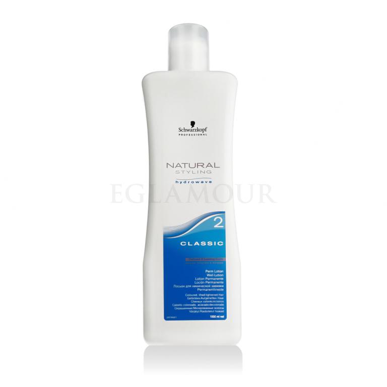 Schwarzkopf Professional Natural Styling Hydrowave Classic 2 Perm Lotion Utrwalenie fal i loków dla kobiet 1000 ml