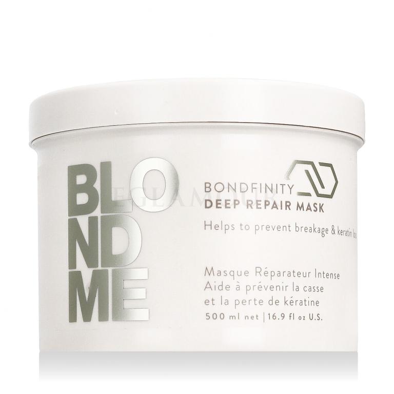 Schwarzkopf Professional Blond Me Bondfinity Deep Repair Mask Maska do włosów dla kobiet 500 ml