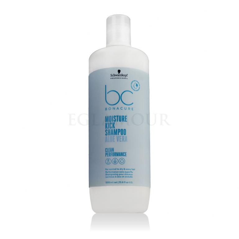 Schwarzkopf Professional BC Bonacure Moisture Kick Aloe Vera Shampoo Szampon do włosów dla kobiet 1000 ml