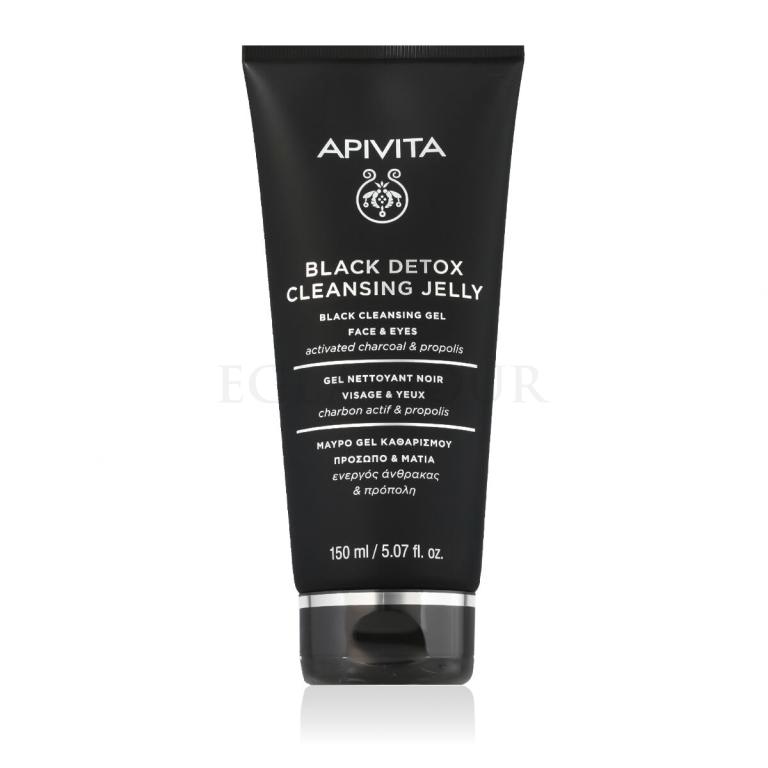 Apivita Black Detox Cleansing Jelly Żel oczyszczający dla kobiet 150 ml
